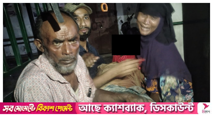 মতলবে মোটরসাইকেলের ধাক্কায় প্রাণ গেল বৃদ্ধার, আহত ৩